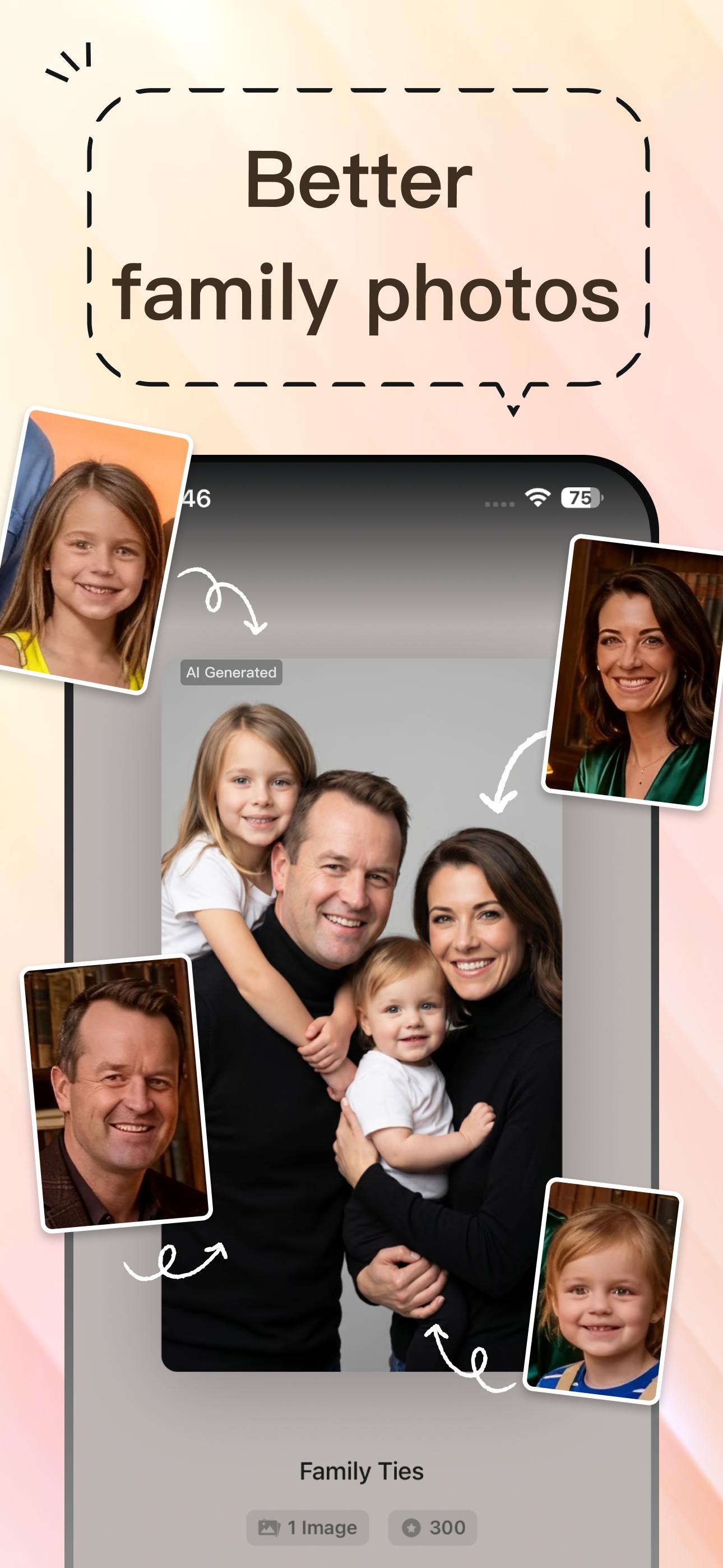 Better family photos - Family Ties